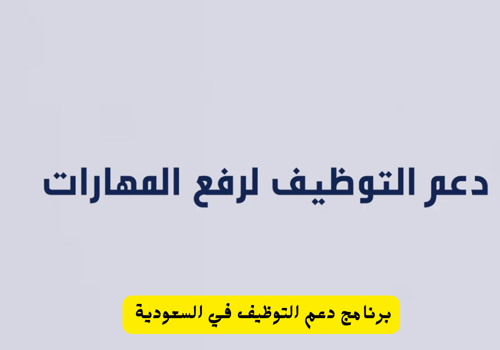 برنامج دعم التوظيف