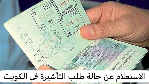 الاستعلام عن حالة طلب التأشيرة