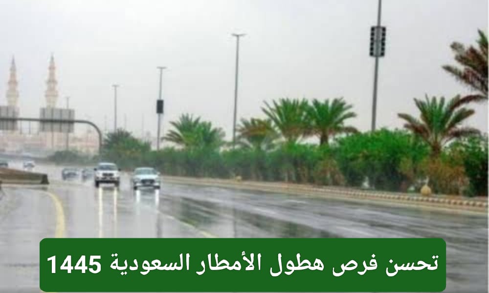 أمطار الخير بالسعودية 1445 